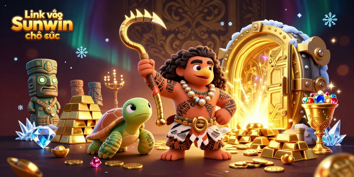 Engage in exciting gaming action at Link vào Sunwin chính thức with 3D characters and vibrant casino elements.