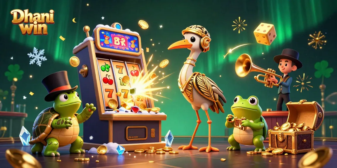 Dive into the exciting world of Dhani win with a vibrant 3D slot machine, captivating characters, and a dynamic casino atmosphere.
