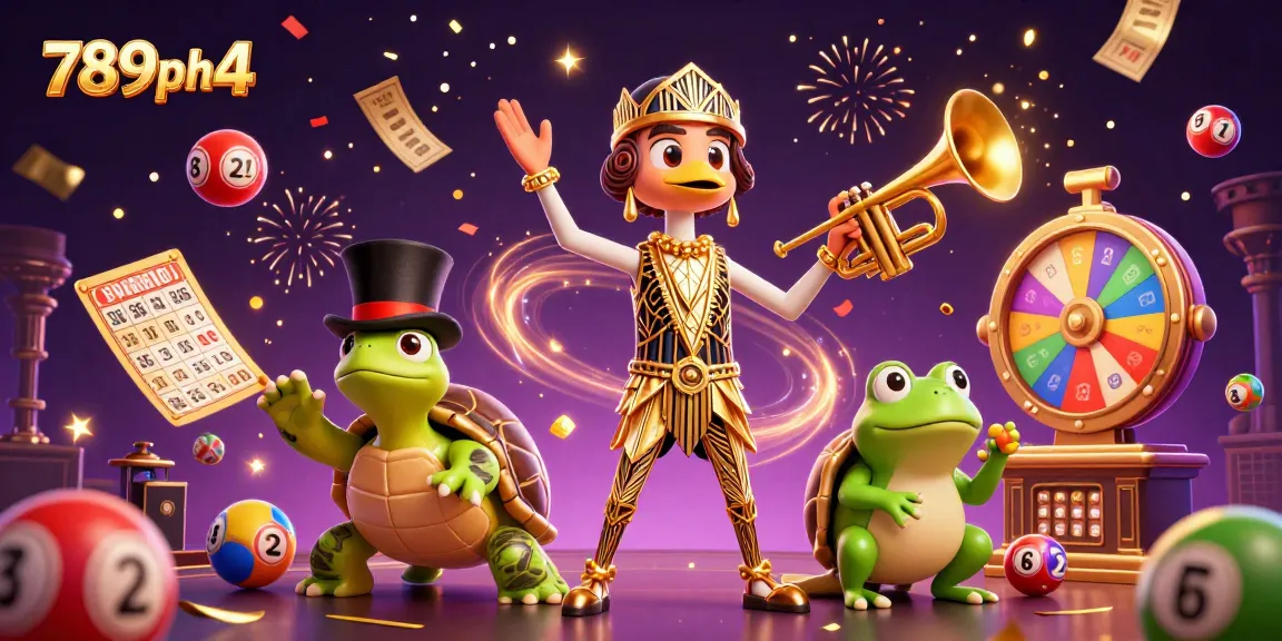 Experience vibrant fun at 789ph4 with colorful lottery action and dynamic characters entertaining gamers.